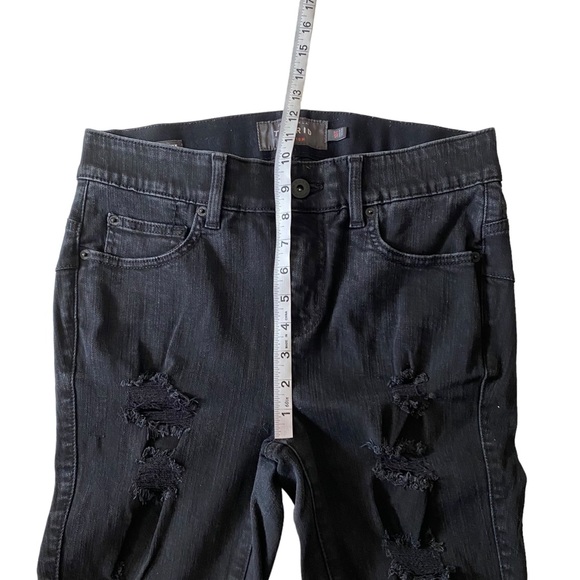 Torrid Premium Distressed Bombshell Skinny Black Jeans Women’s Size 10T - Picture 10 of 15